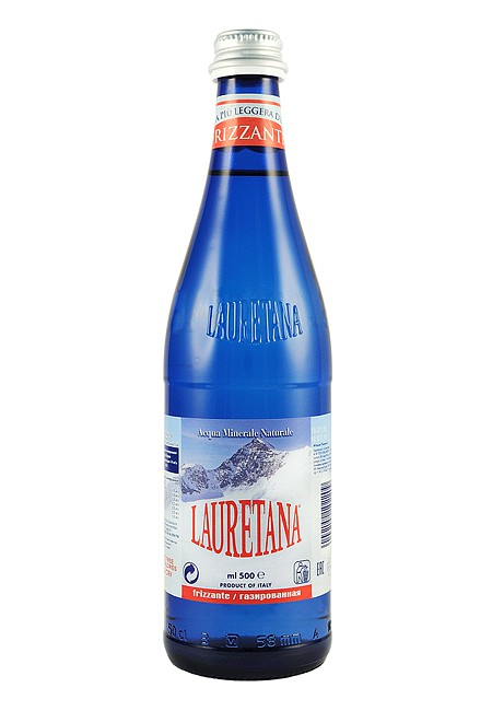 Вода LAURETANA FRIZZANTE 0.5 л газированная (стекло 20шт)