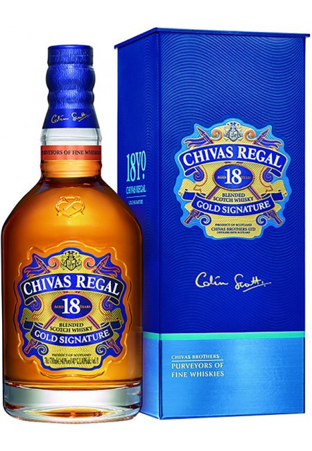 Виски "Chivas Regal" 18 years old, with box, 0.7 л