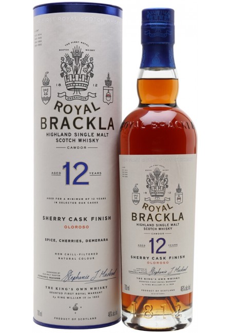 Виски "Royal Brackla" 12 Years Old (46%), in tube, 0.7 л 