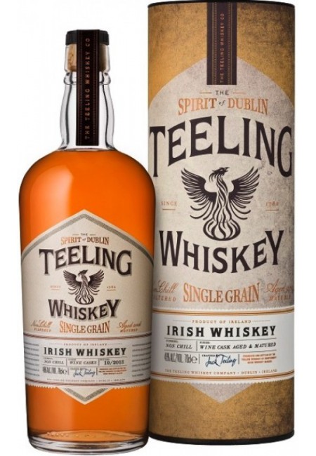 Виски Teeling, Irish Whiskey Single Grain, gift tube, 0.7 л