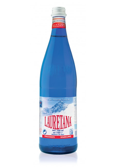 Минеральная вода  Lauretana  Frizzante Blue (Cтекло) 750 мл