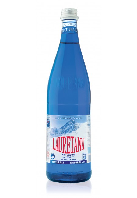 Минеральная вода  Lauretana Naturale Blue (стекло), 750 ml